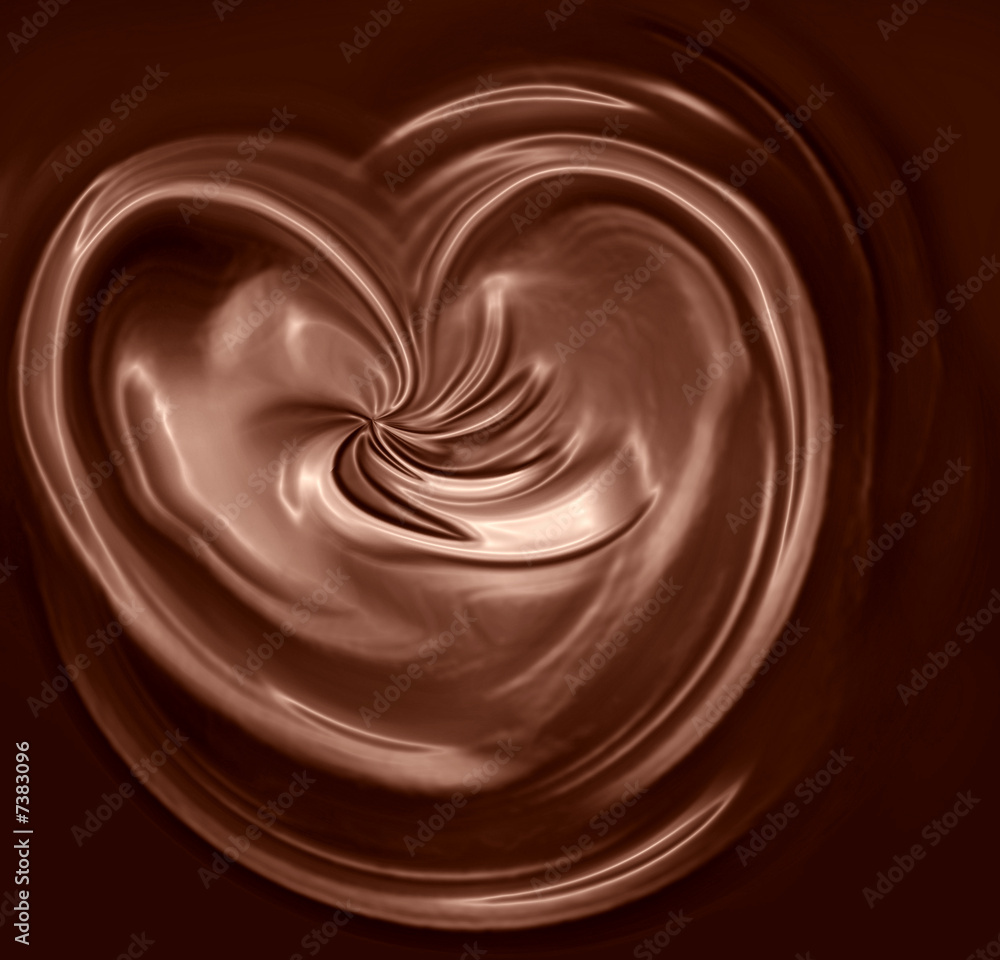 Chocolate heart Chocolate heart