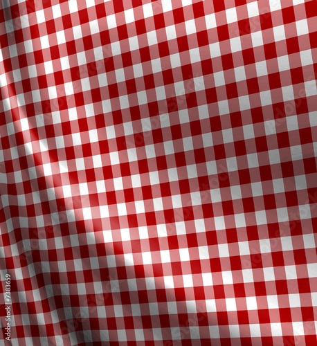 Red picnic cloth texture