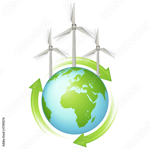 concept énergie verte