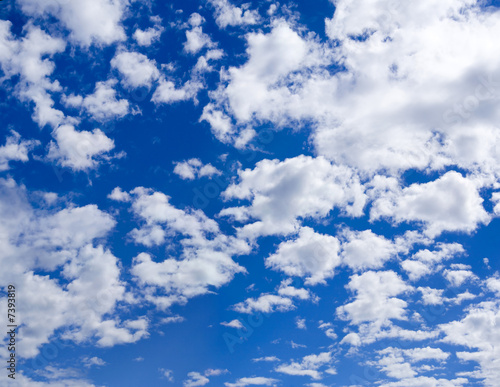 Beautiful summer clouds XXL