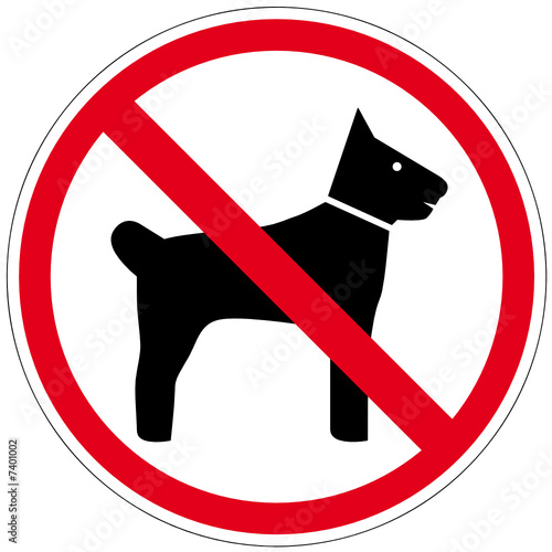 Zutritt für Hunde verboten