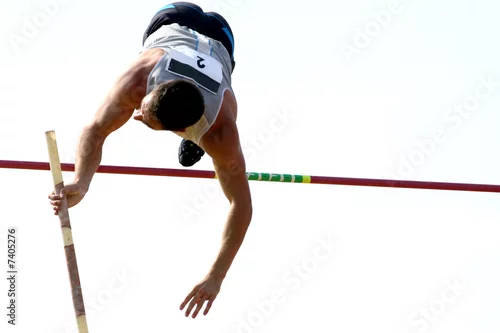 Fototapeta Lekkoatletyka Skacz z Polakiem