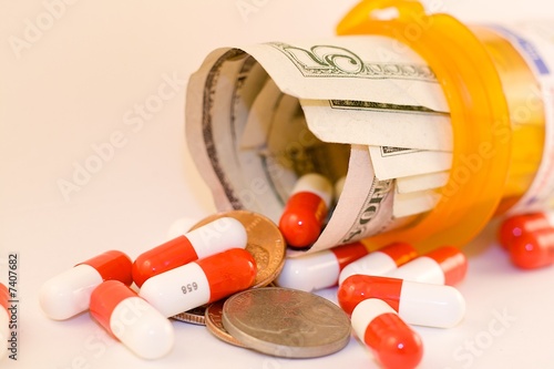 Prescription drugs with money