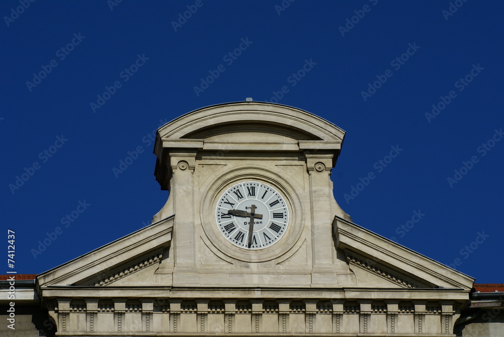 architecture, horloge