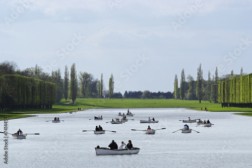 BARQUES AU  PARC CHATEAU DE VERSAILLES