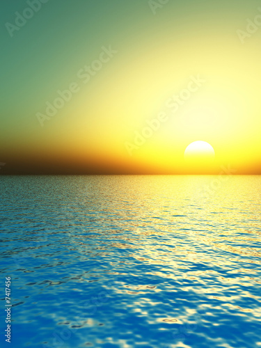Fototapeta Naklejka Na Ścianę i Meble -  Sea sunset