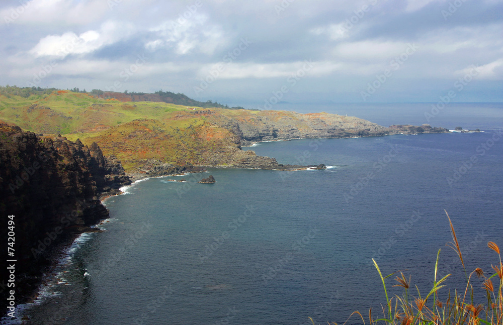 Obraz premium North Maui Coastline