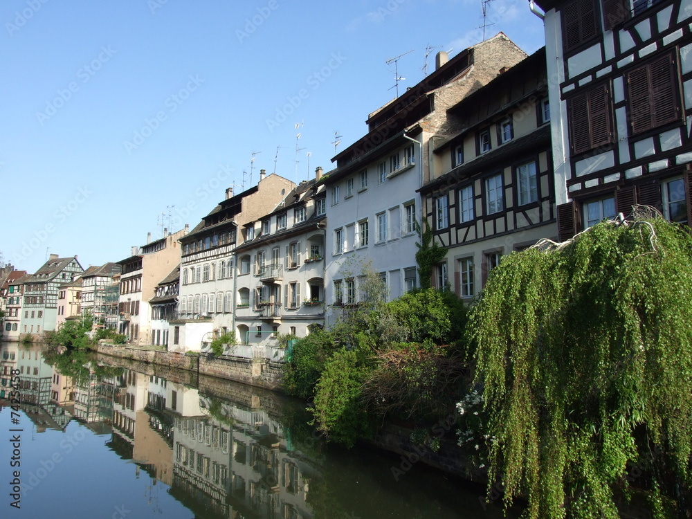 Strasbourg, la petite France et ses caneaux
