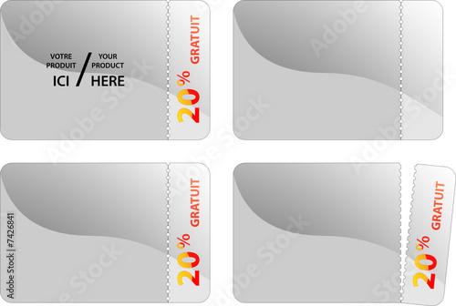 coupon de réduction