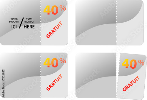 coupon de réduction