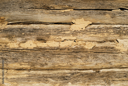 old wooden wall