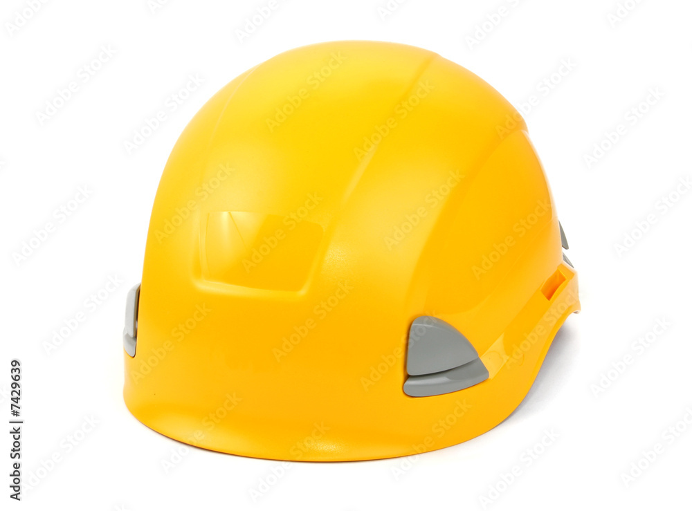 Fototapeta premium yellow helmet