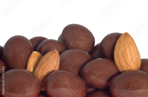 chocolate covered almonds