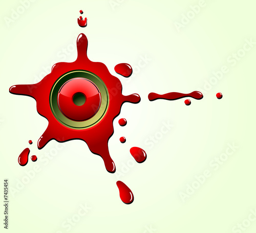 Red splash