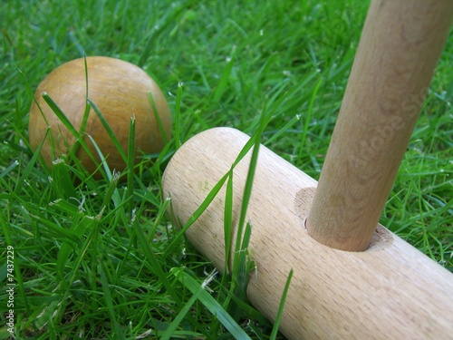 Photography jeuux de croquet