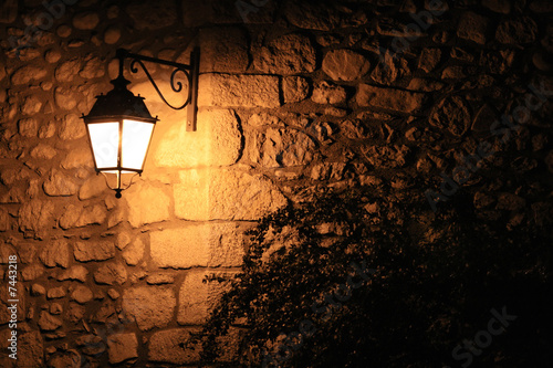 old fashioned street light