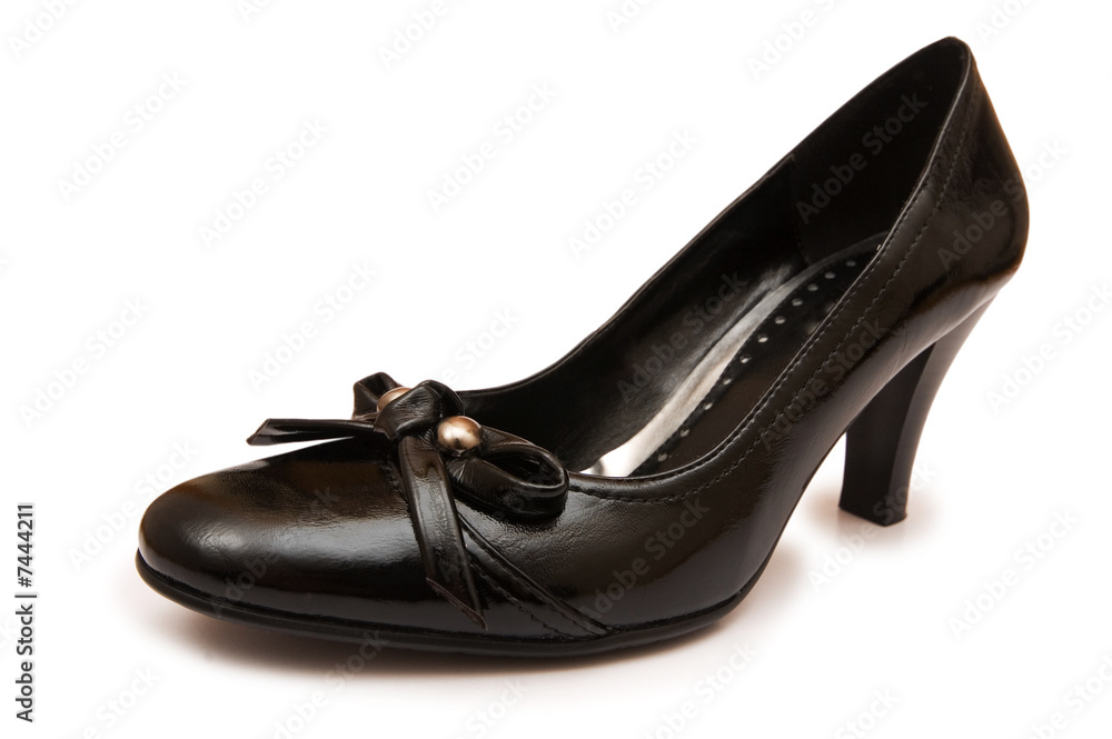 Woman shoe isolated on the white background Woman shoe isolated on the white background