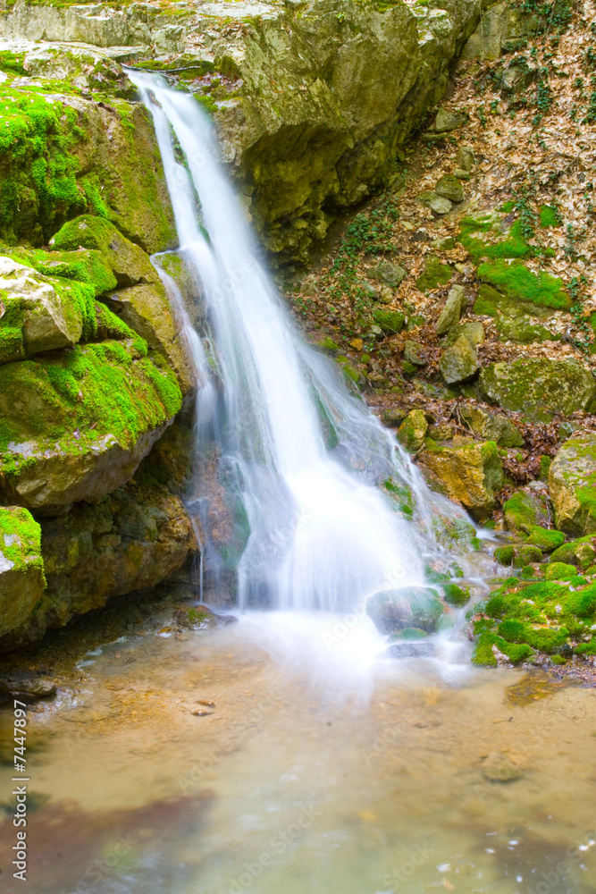 Naklejka premium waterfall