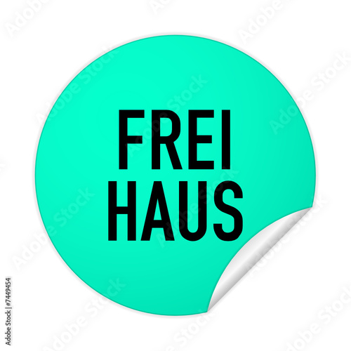 aufkleber frei haus