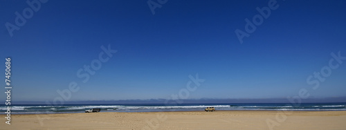 Cars on beach