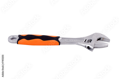 orange wrench