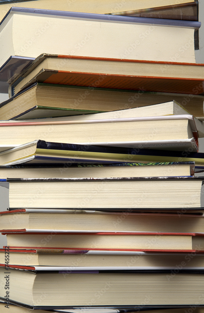 Naklejka premium libri