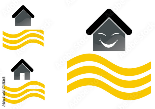 logo haus wärme