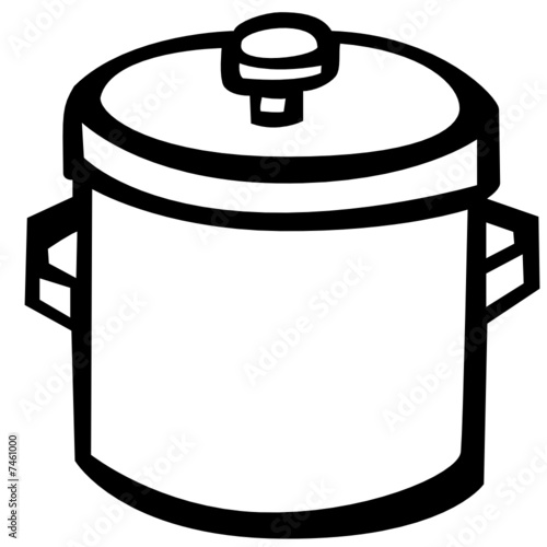 flat-bottom stockpot