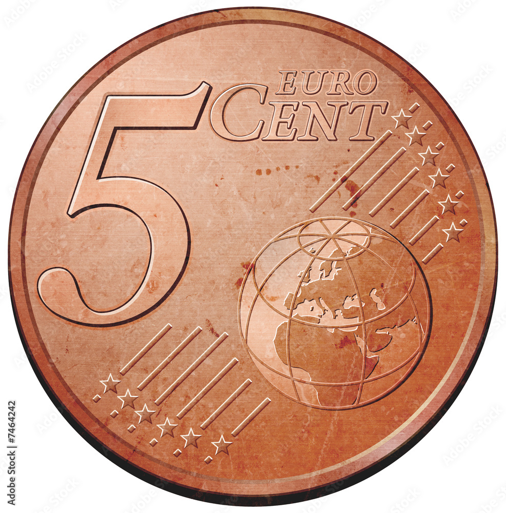 pièce de cinq cents d'euro