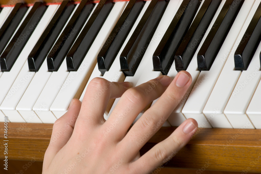Fototapeta premium piano play