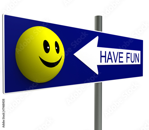 smiley have fun