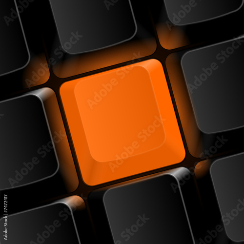 taste neon-orange blanko