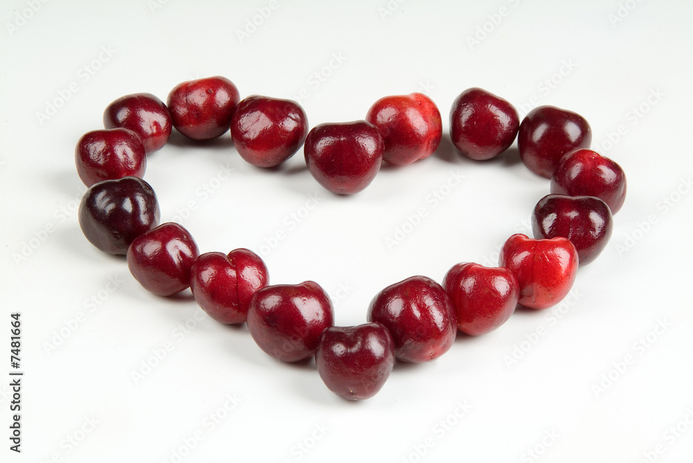 Heart-shaped Cherries