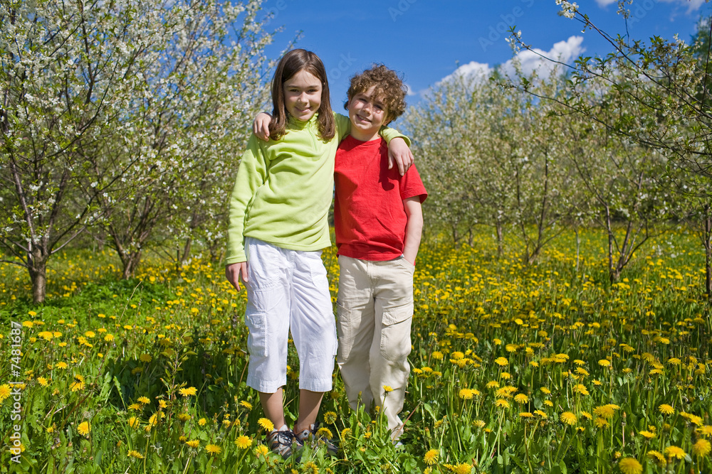 Fototapeta premium Kids