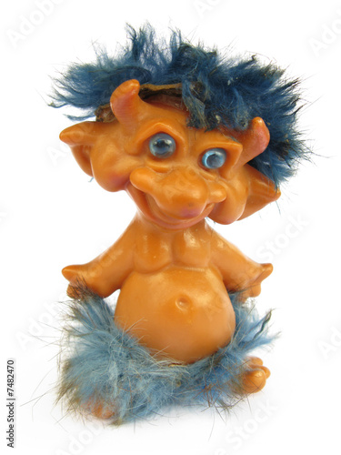 Bilde på lerret Devil old toy crazy