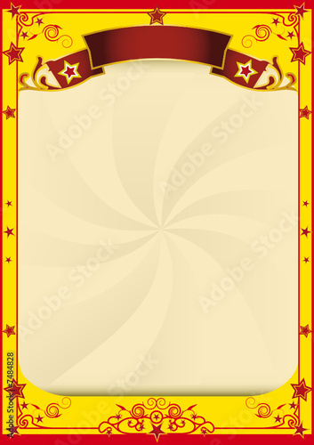 Star circus background