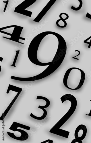 Numbers figures characters digits