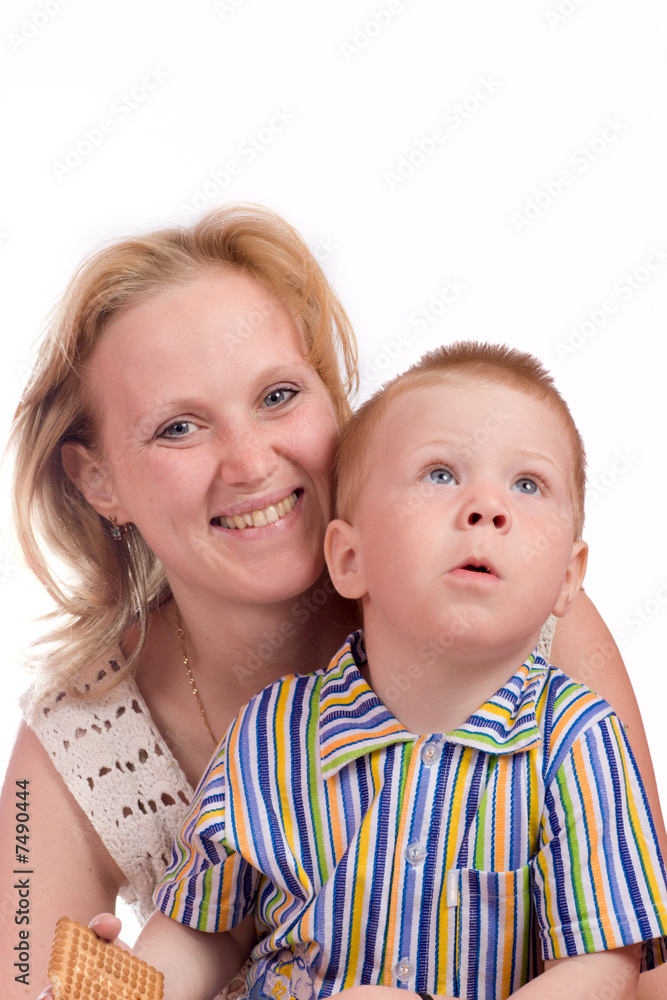 Mother and son Mother and son