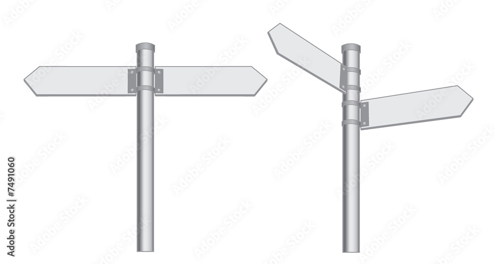 Metal pointer directions