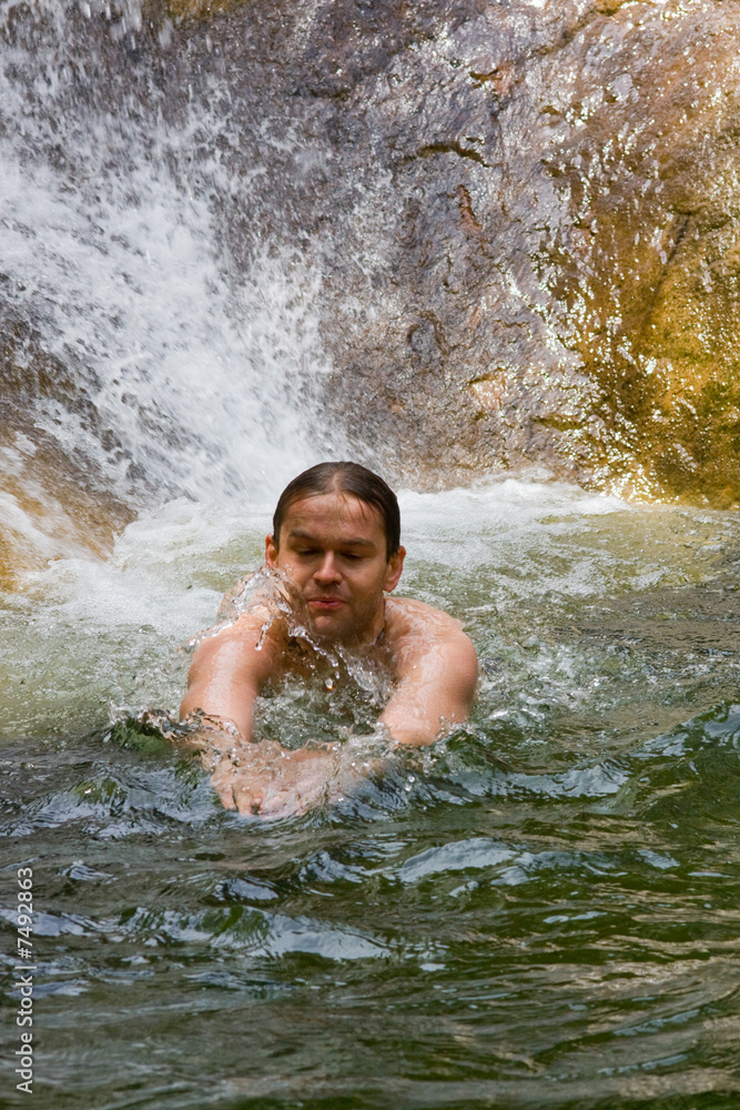 In a falls In a falls