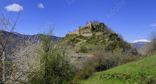 the castle of Lordat