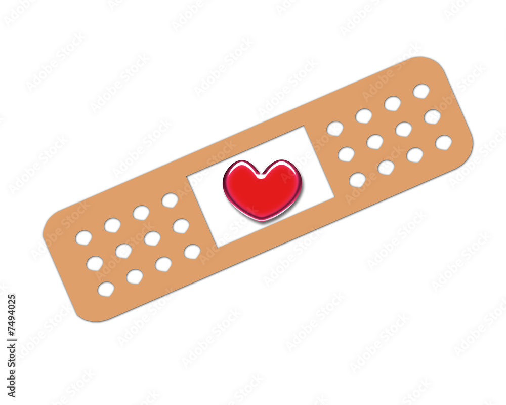 Bandage Heart Bandage Heart