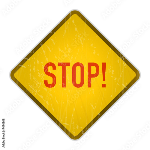 schild stop!
