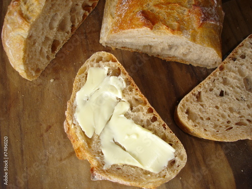 tartine beurrée