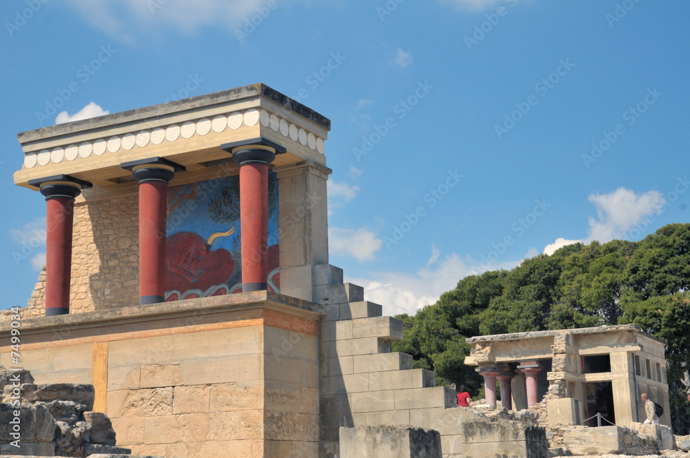 Minoan palace – Knossos – Crete - Greece