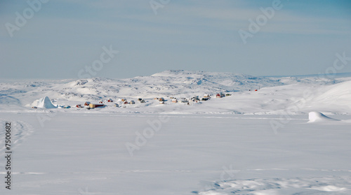 Inuit village