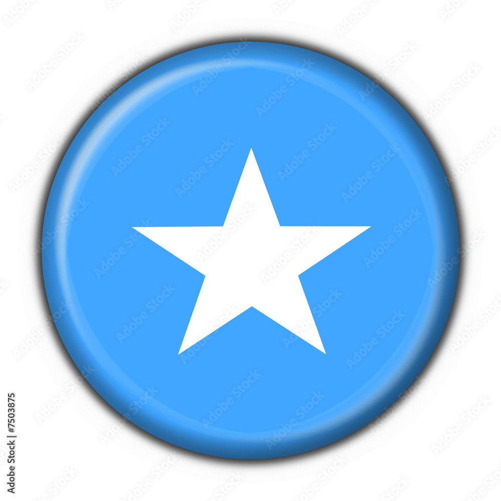 somalia button flag round shape somalia button flag round shape