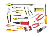 large set of tools