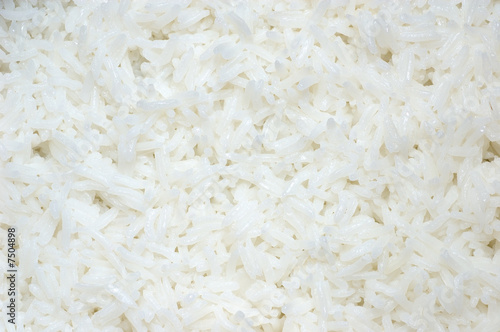 Background of cooked rice