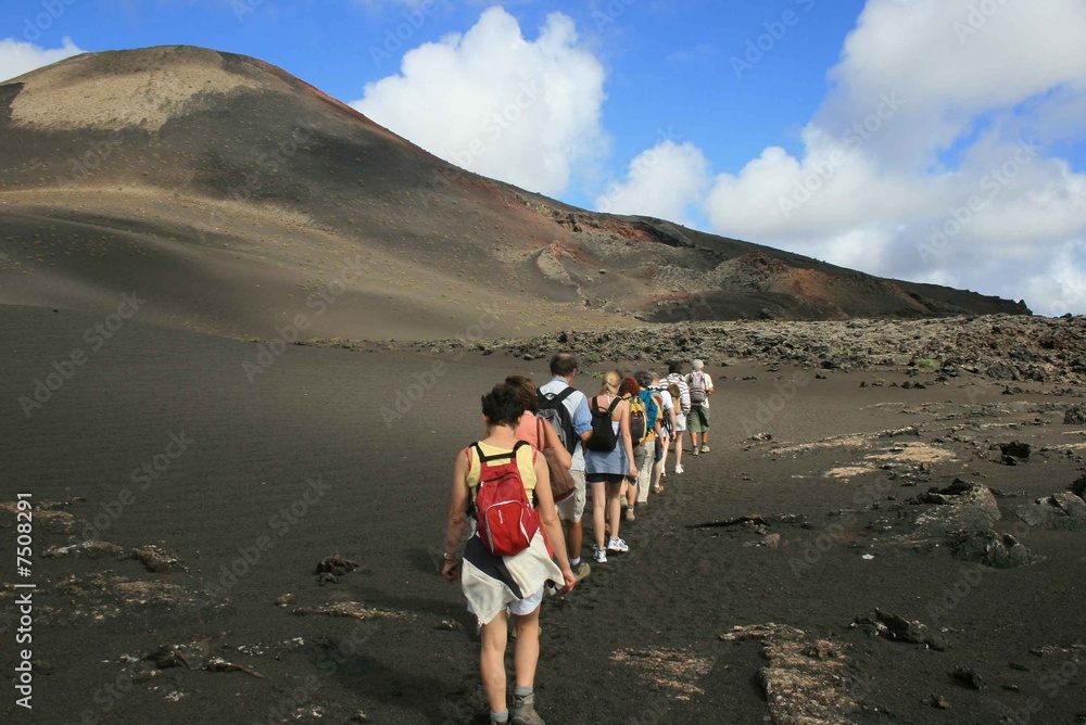 randonnée sur lanzarote